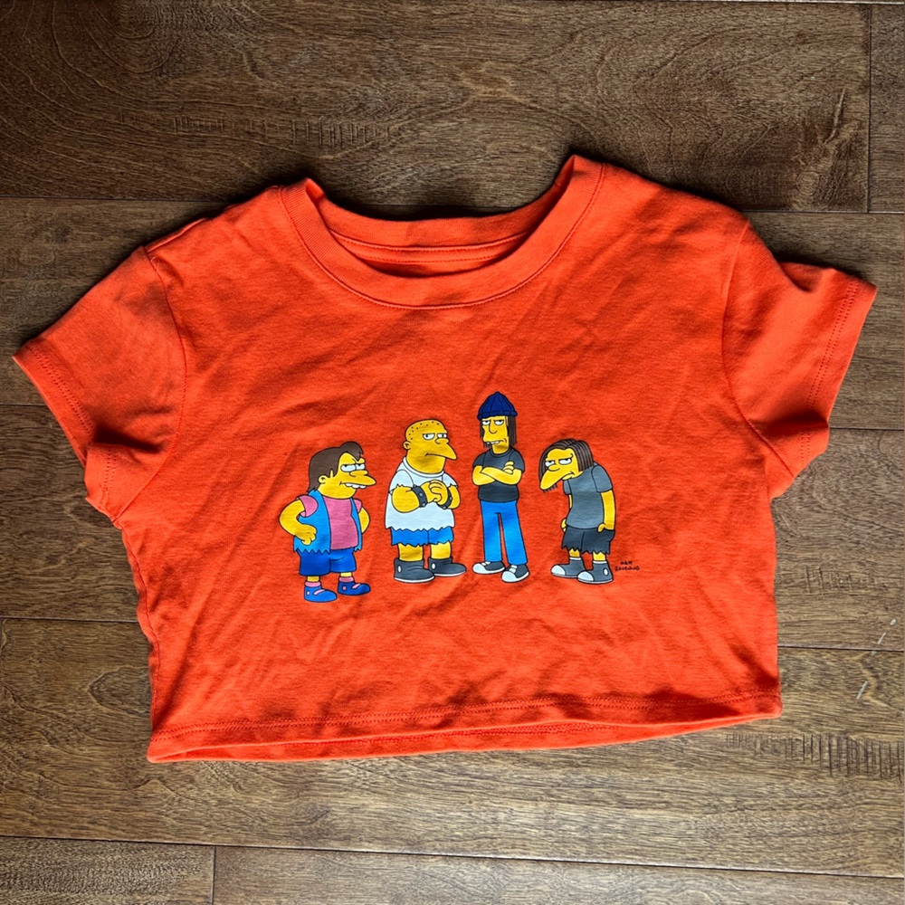 Simpson’s Crop Top